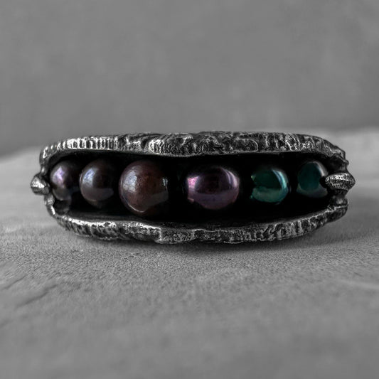 ATLANTIDA Rings with cracks and patterns Project50g