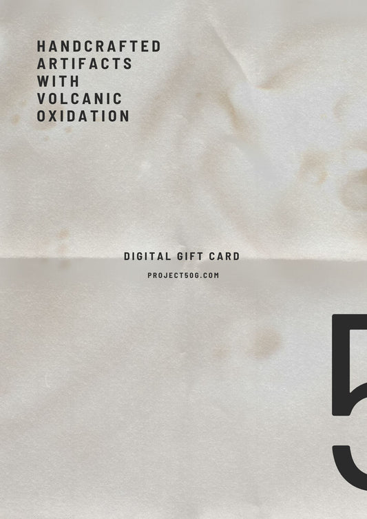 Gift Card for 50gramsofsilver Artifacts project50g