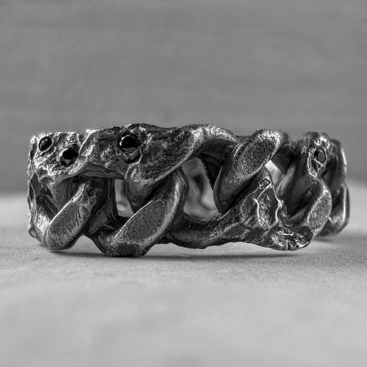 Vinculum Black diamonds rings Project50g