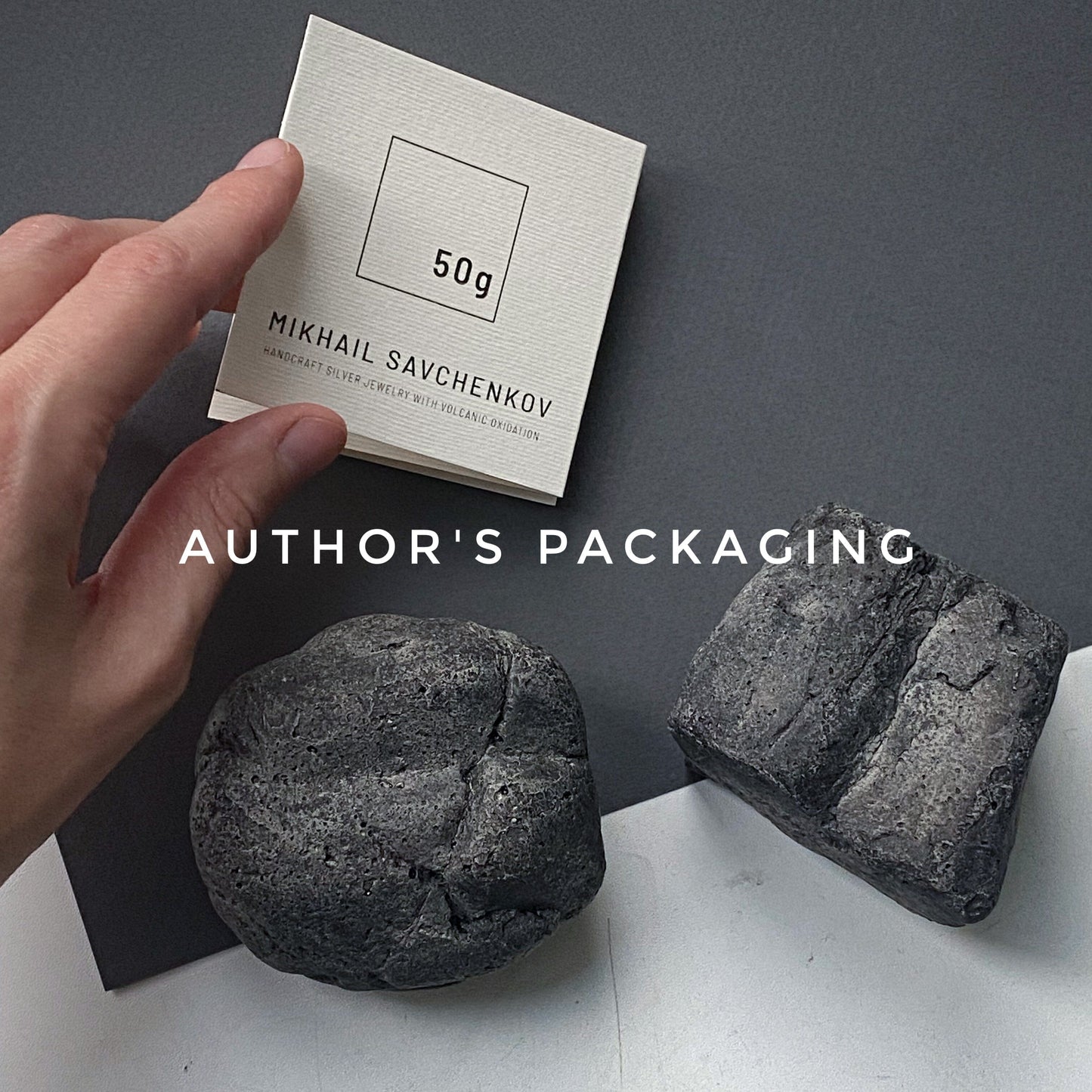 Cube pendant with seven black diamonds and chain Charms & Pendants Project50g