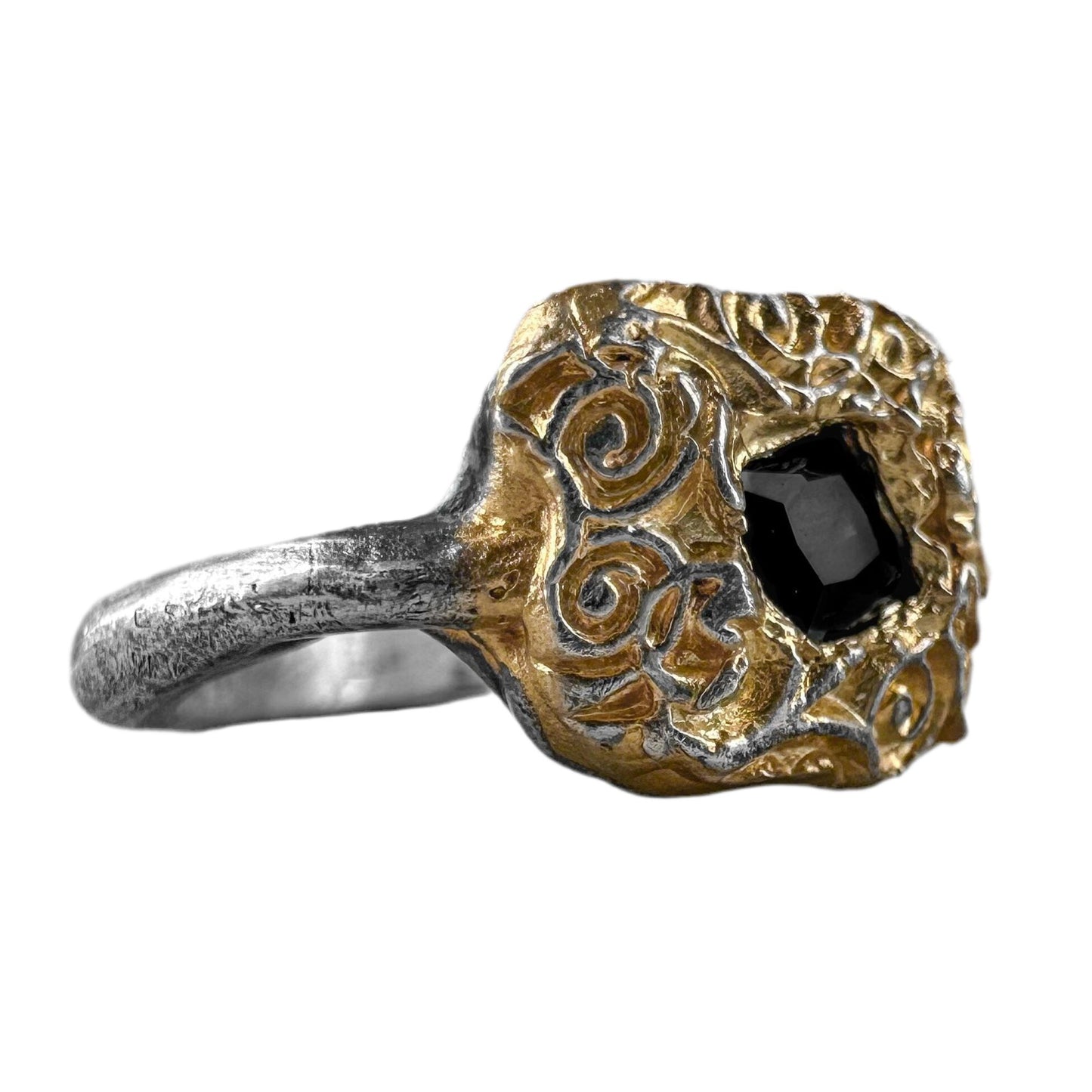 Aura ring Black diamonds rings Project50g 