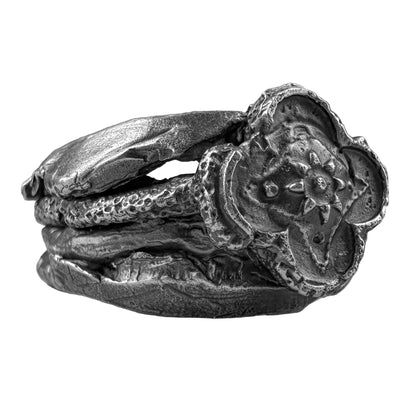 Aurora ring Rings with cracks and patterns Project50g 