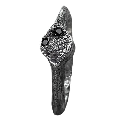 Black moon ring Black diamonds rings Project50g 