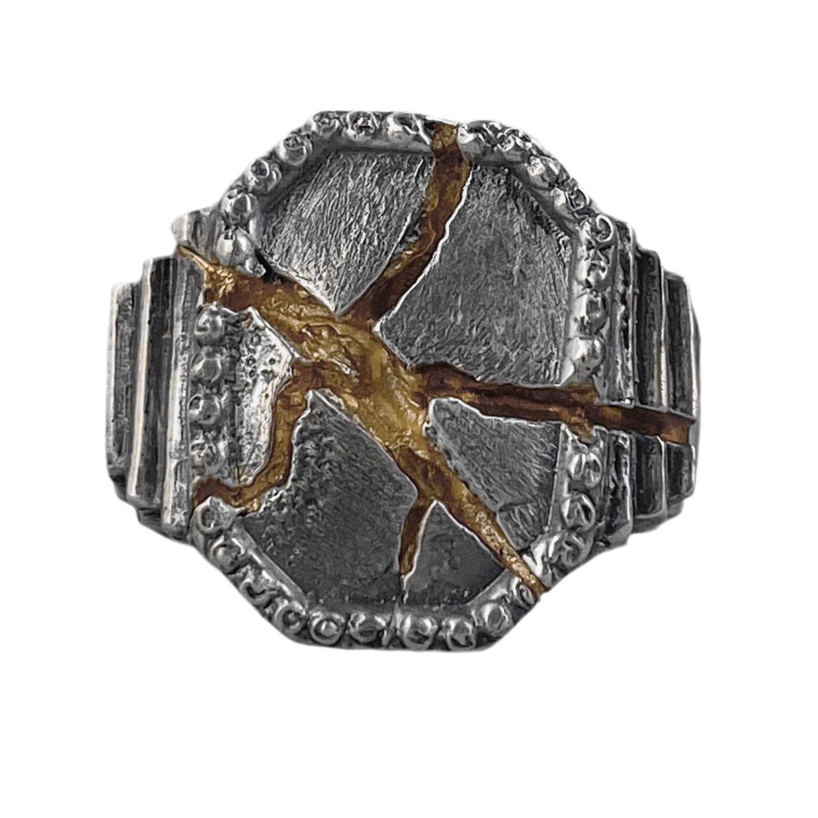 CENTURION ring (Golden scar) Unusual rings project50g 