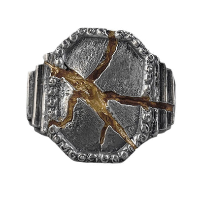 CENTURION ring (Golden scar) Unusual rings project50g 