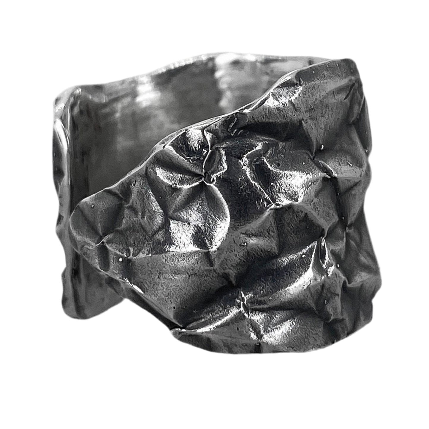 Crumpled ring Open rings Project50g 