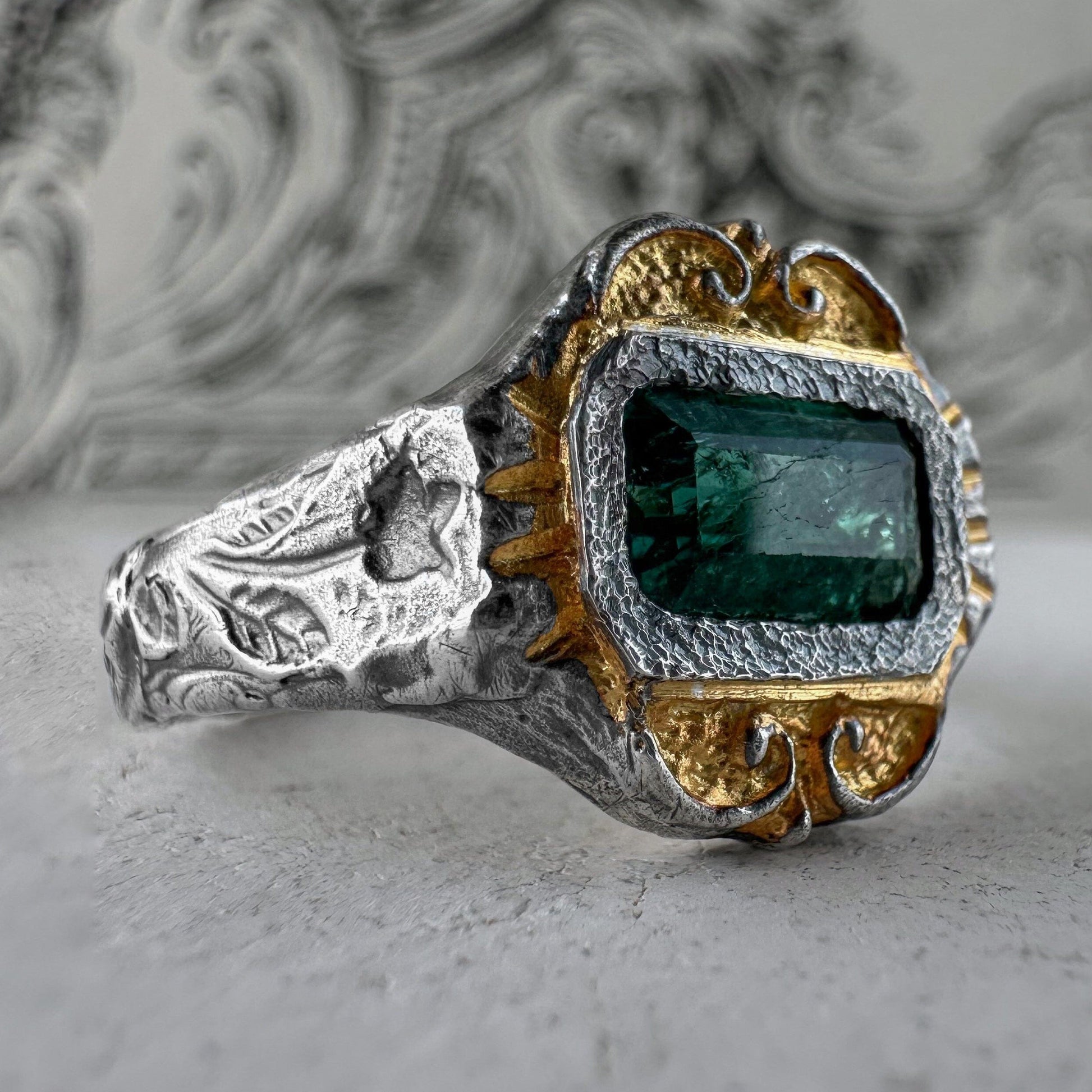 Jardine ring Rings with patterns Project50g 
