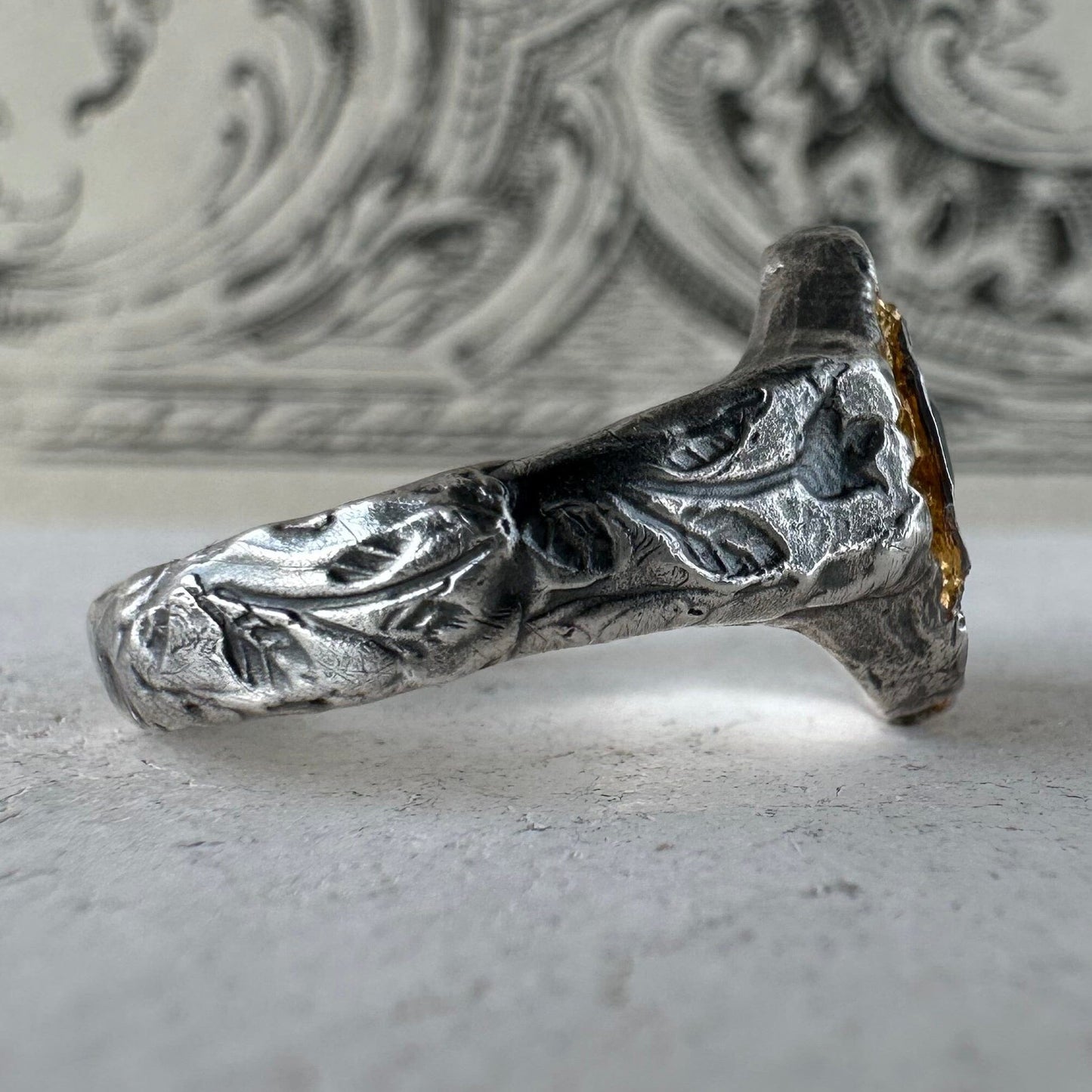 Jardine ring Rings with patterns Project50g 