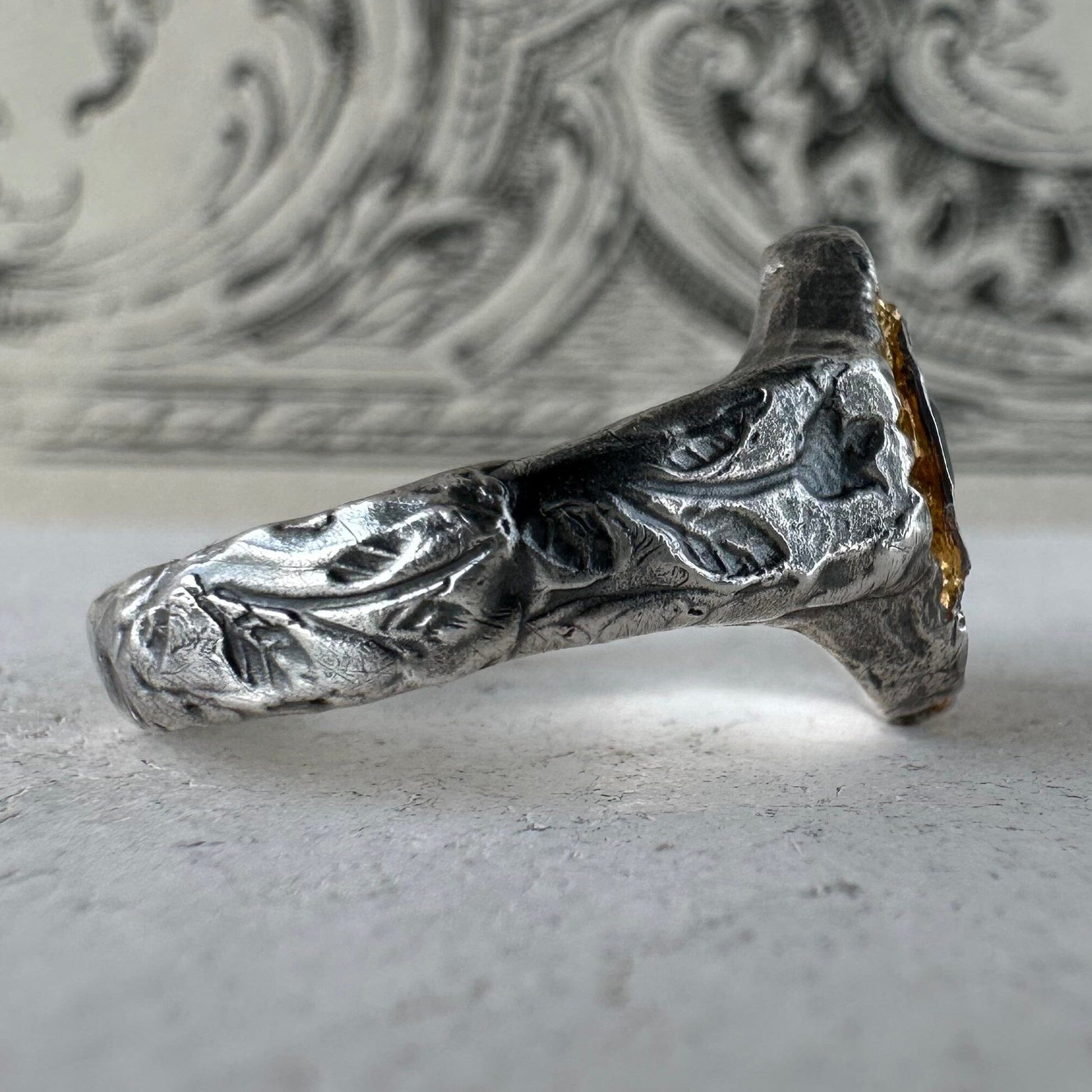 Jardine ring Rings with patterns Project50g 