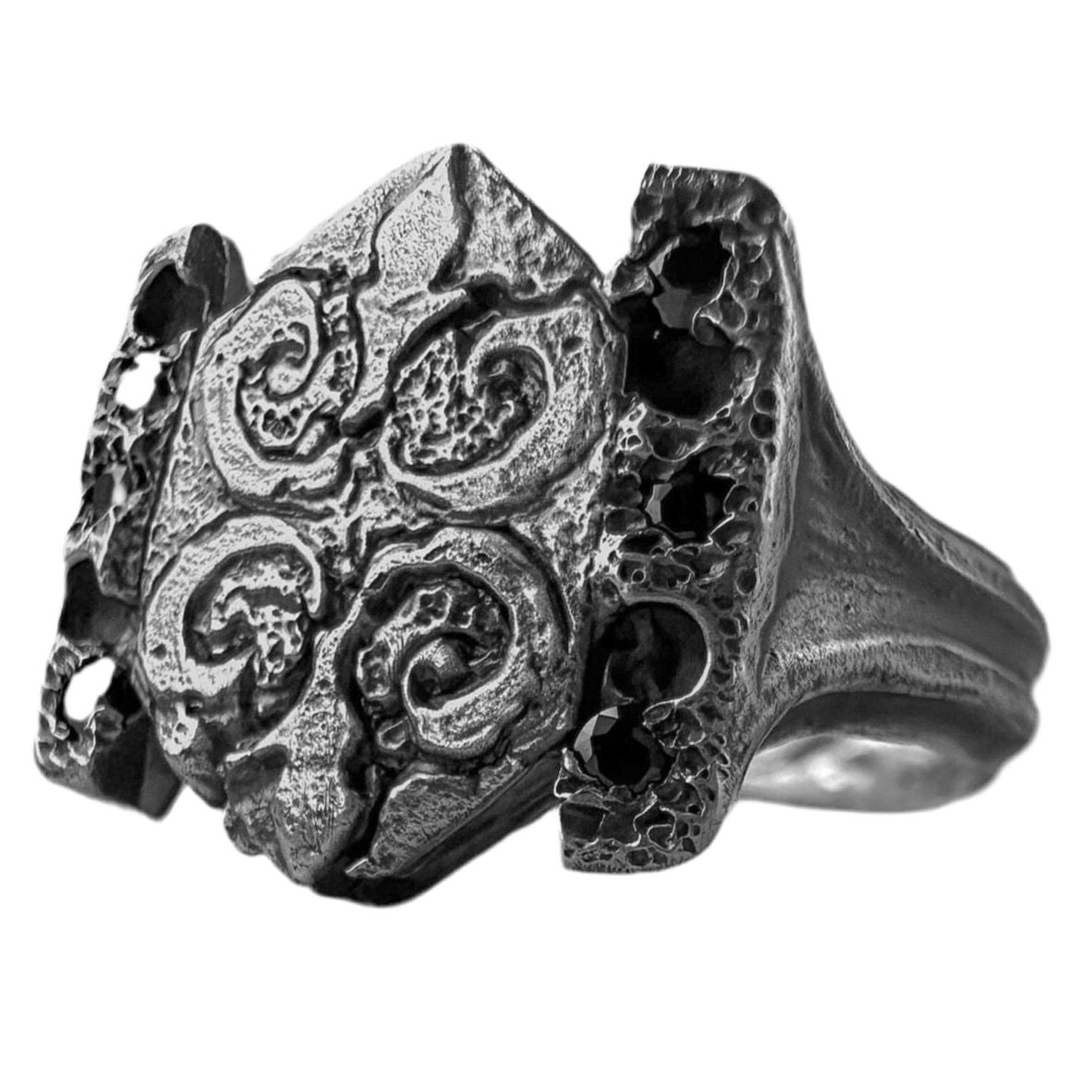 Knight of the East (Silver version) Unusual rings project50g 