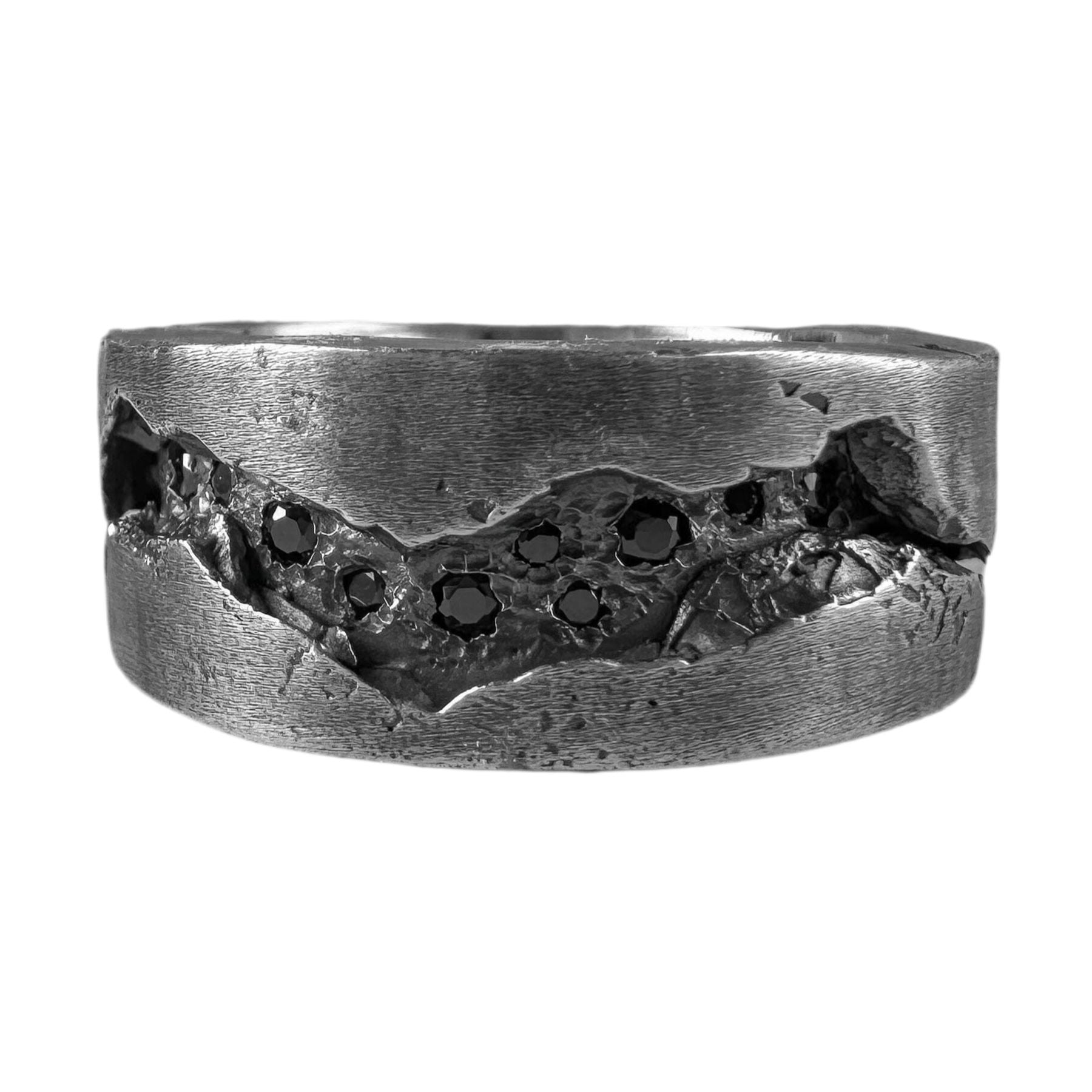 Legend ring Black diamonds rings Project50g 