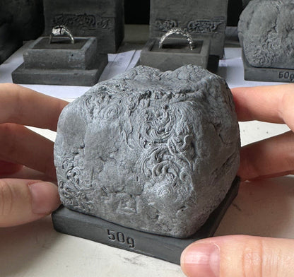 Mnemia ring Black diamonds rings Project50g 