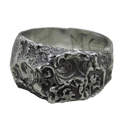 Modern ring Rings with patterns Project50g 