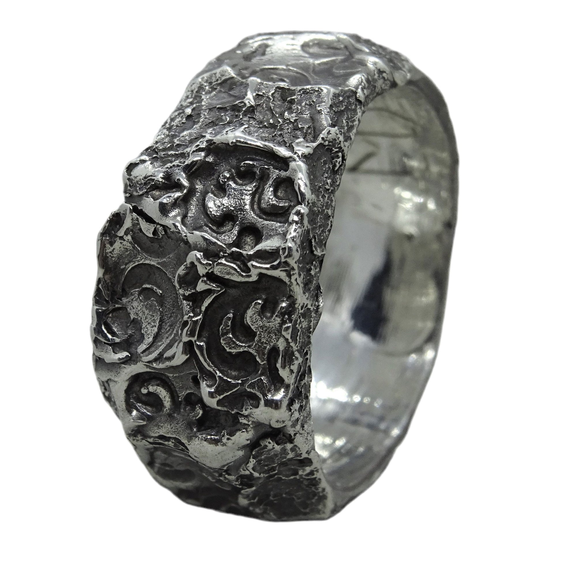 Modern ring Rings with patterns Project50g 