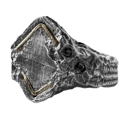 Nexus ring Black diamonds rings Project50g 