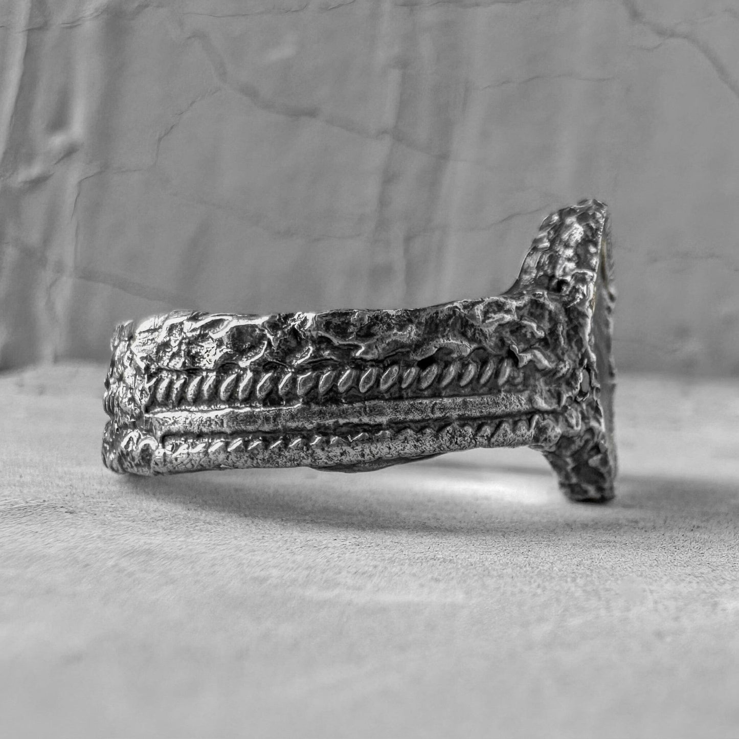 Nexus ring Black diamonds rings Project50g 