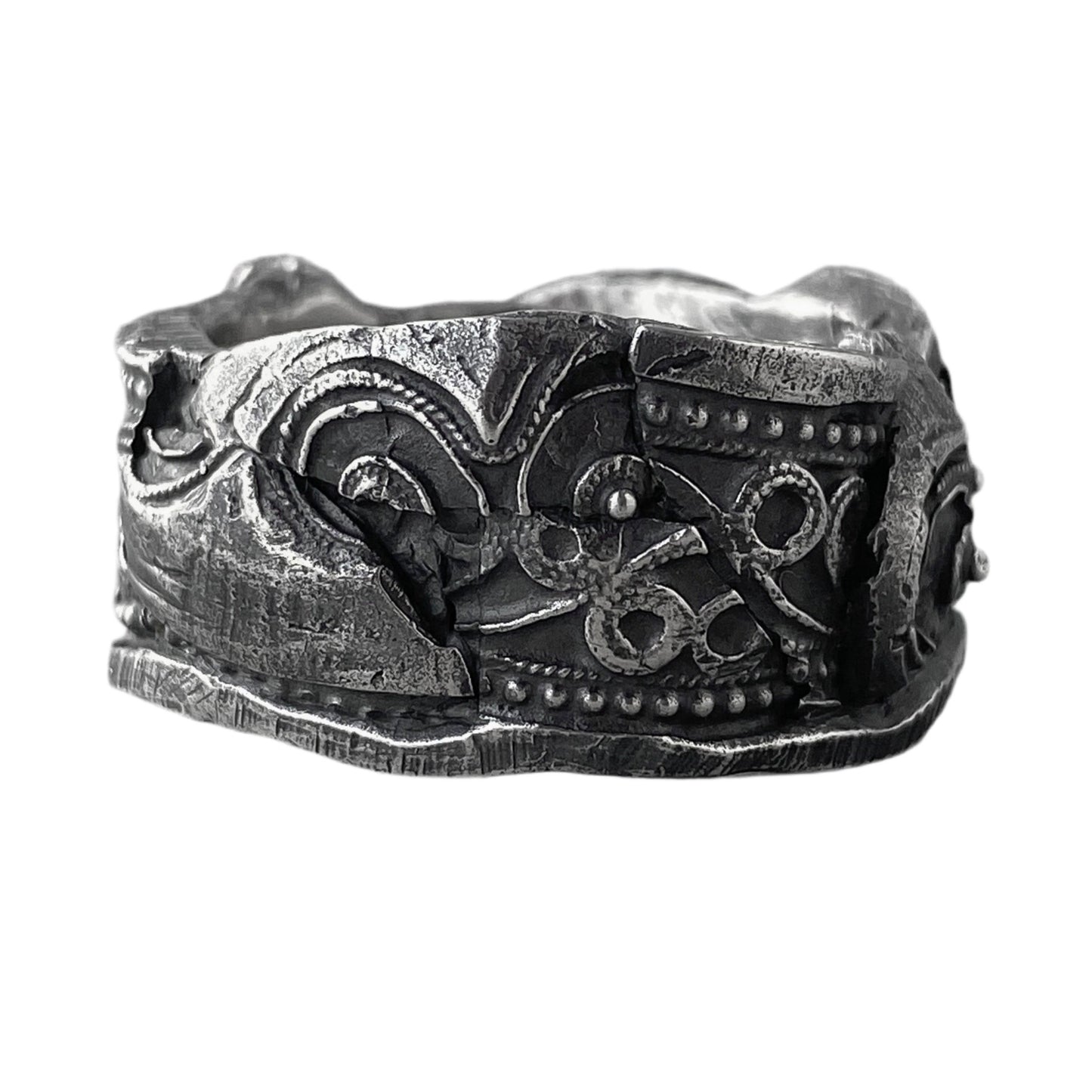 Ornament ring Unusual rings Project50g 