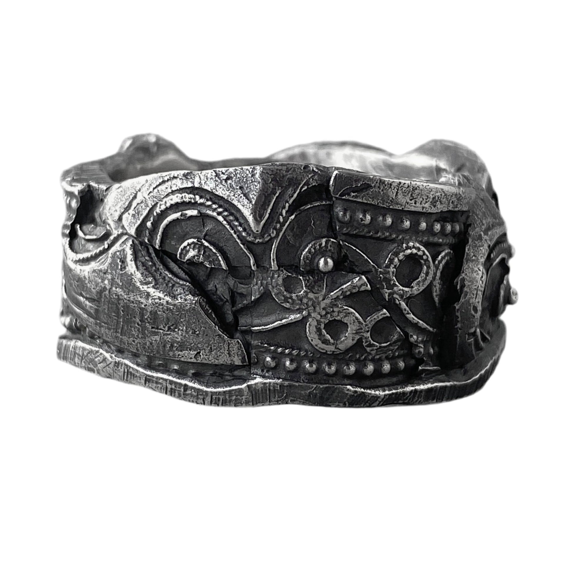 Ornament ring Unusual rings Project50g 