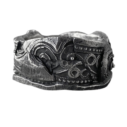 Ornament ring Unusual rings Project50g 