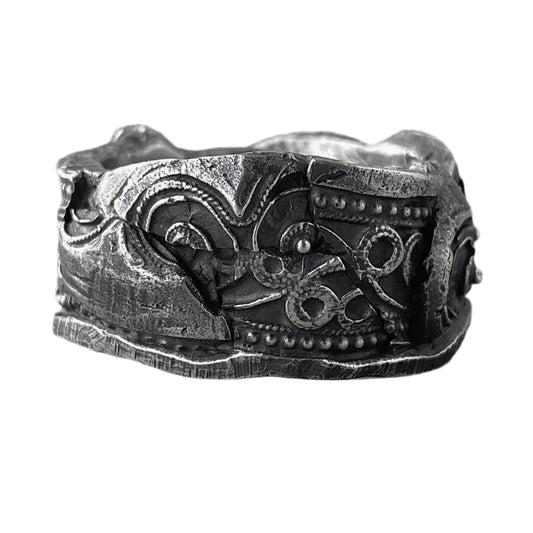 Ornament ring Unusual rings Project50g 