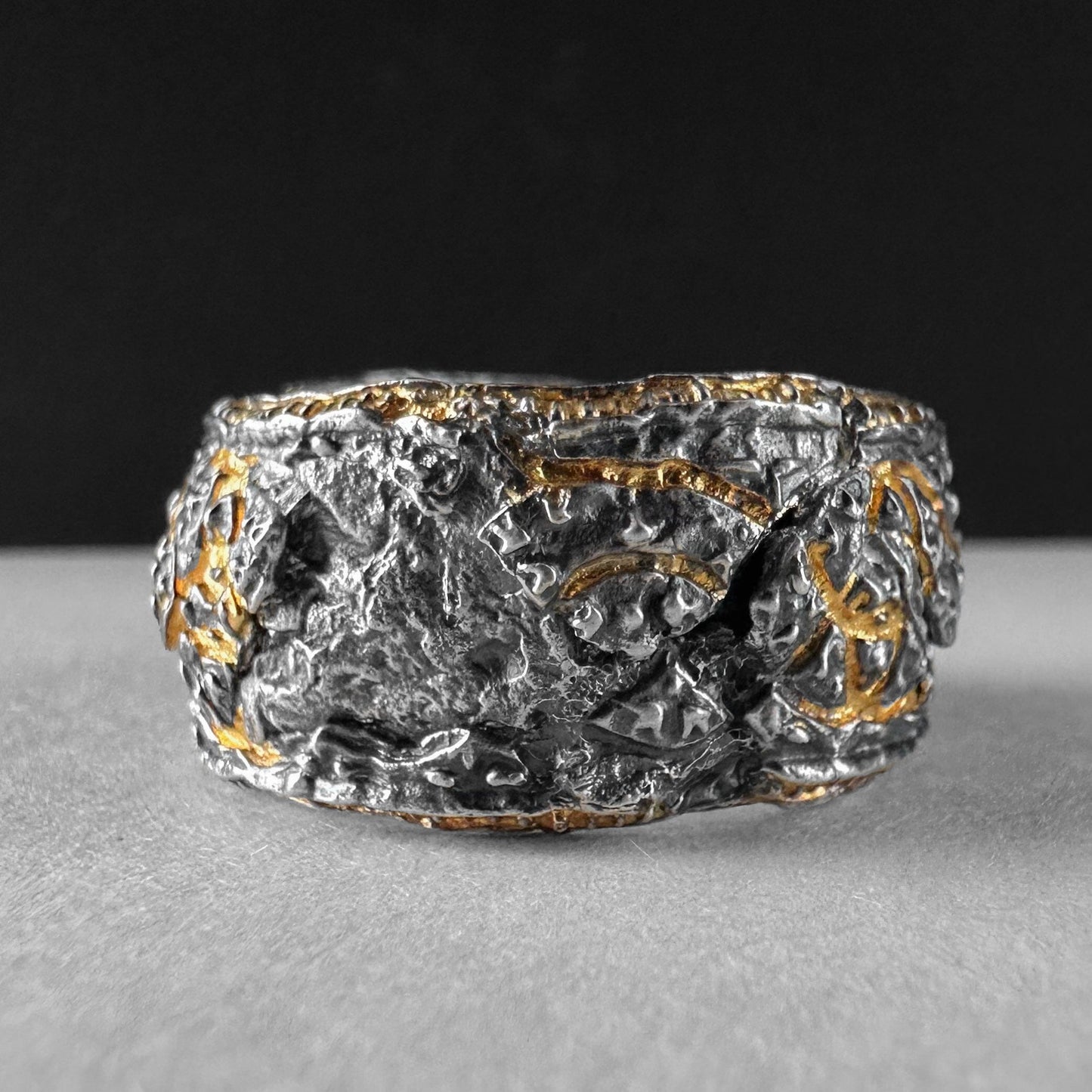 Palimpsest ring Rings with stones Project50g 