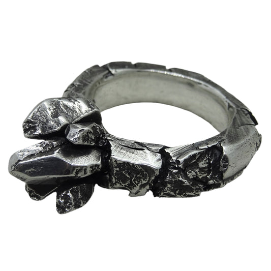 Quartz ring Unusual rings Project50g 