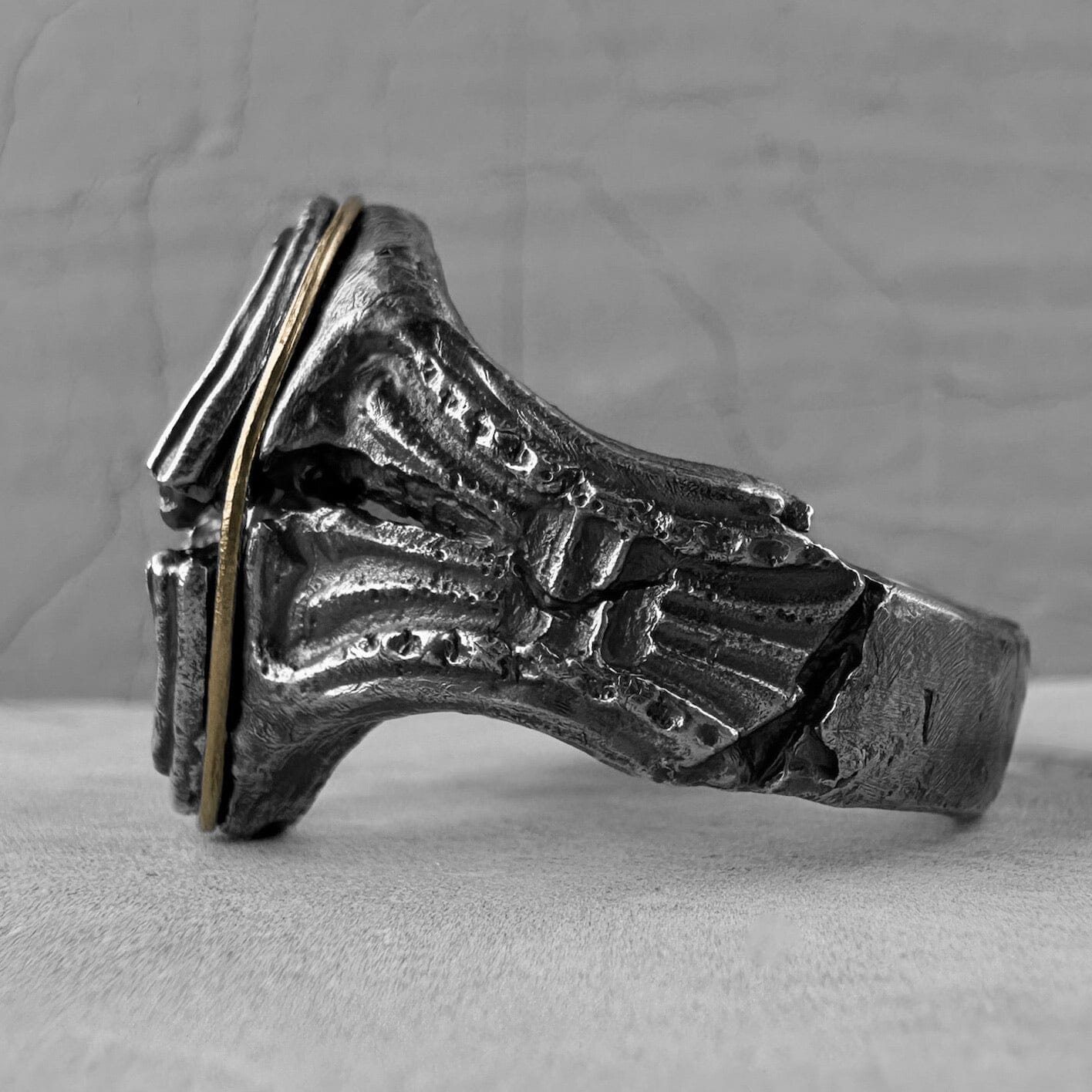 Relic ring Black diamonds rings Project50g 
