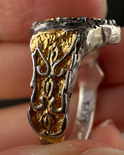 Royal ring Black diamonds rings Project50g 