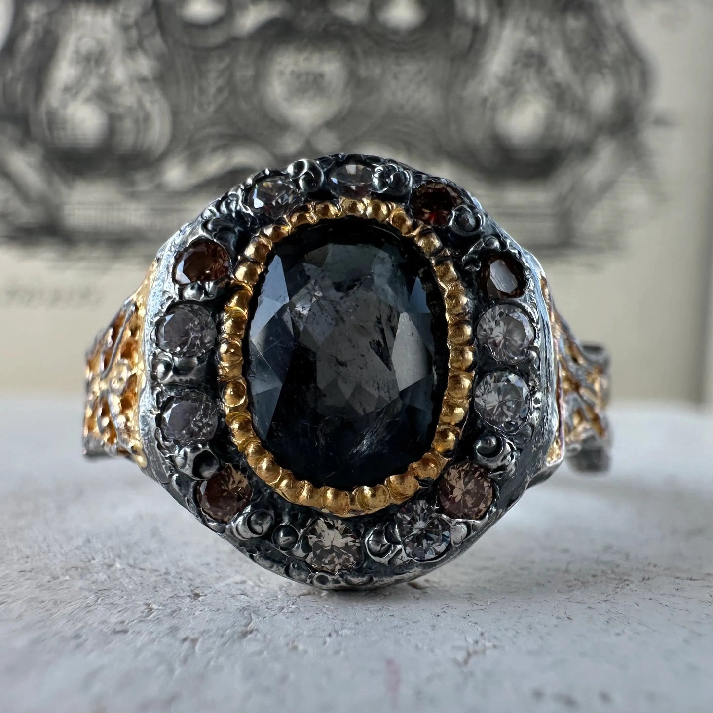 Royal ring Rings with patterns Project50g 