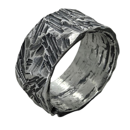 Silver stone ring Band rings Project50g 