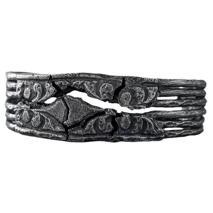 Tethys bracelet- combined ruinistic bracelet with ancient elements, patterns and cracks Bracelets Project50g 