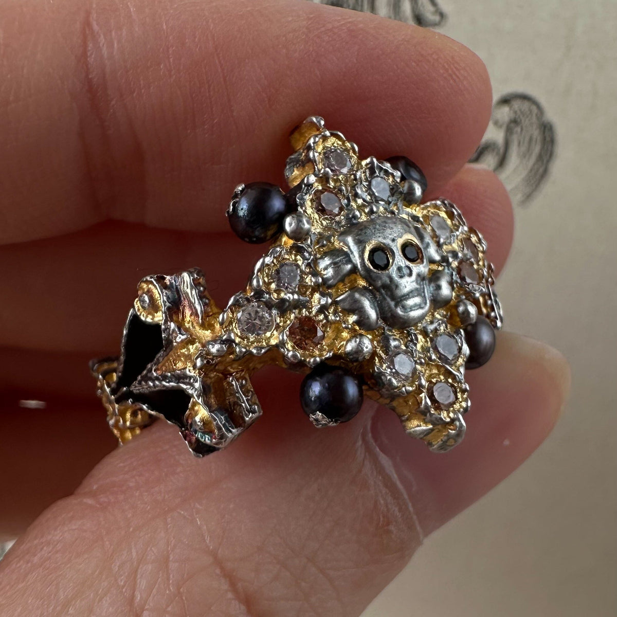 Vanitas ring Unusual ring Project50g 