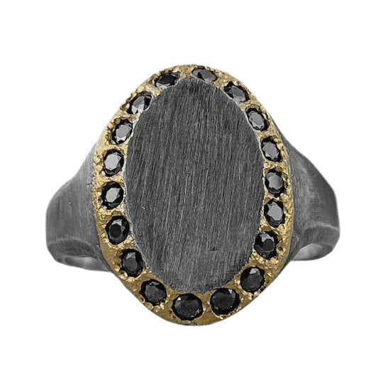 Verona ring Black diamonds rings Project50g 