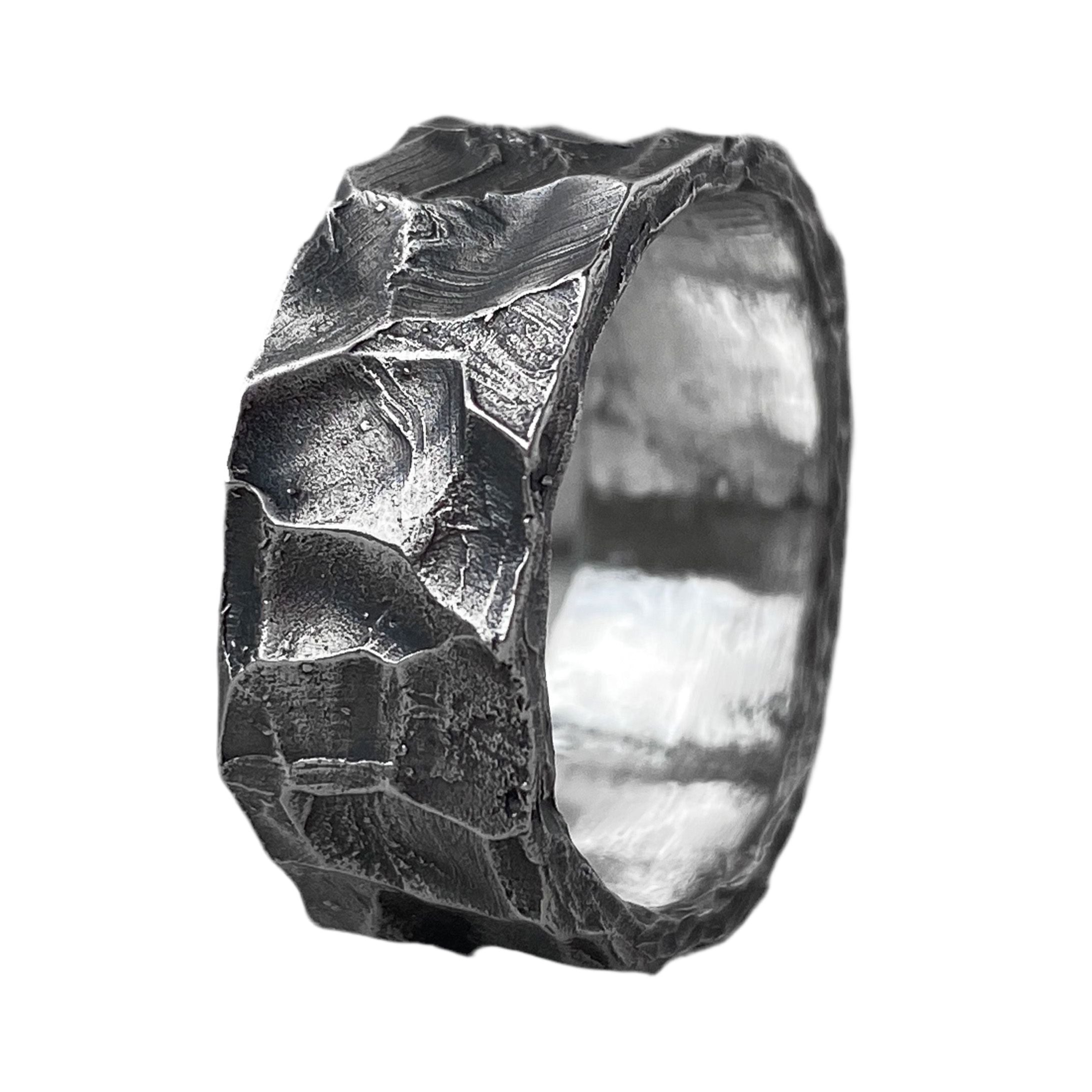 Project50g | WAVE Ring – Handcrafted Silver Ring with Wave Texture
