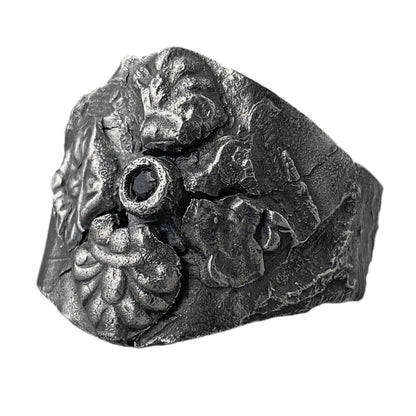 Zeus ring Black diamonds rings Project50g 